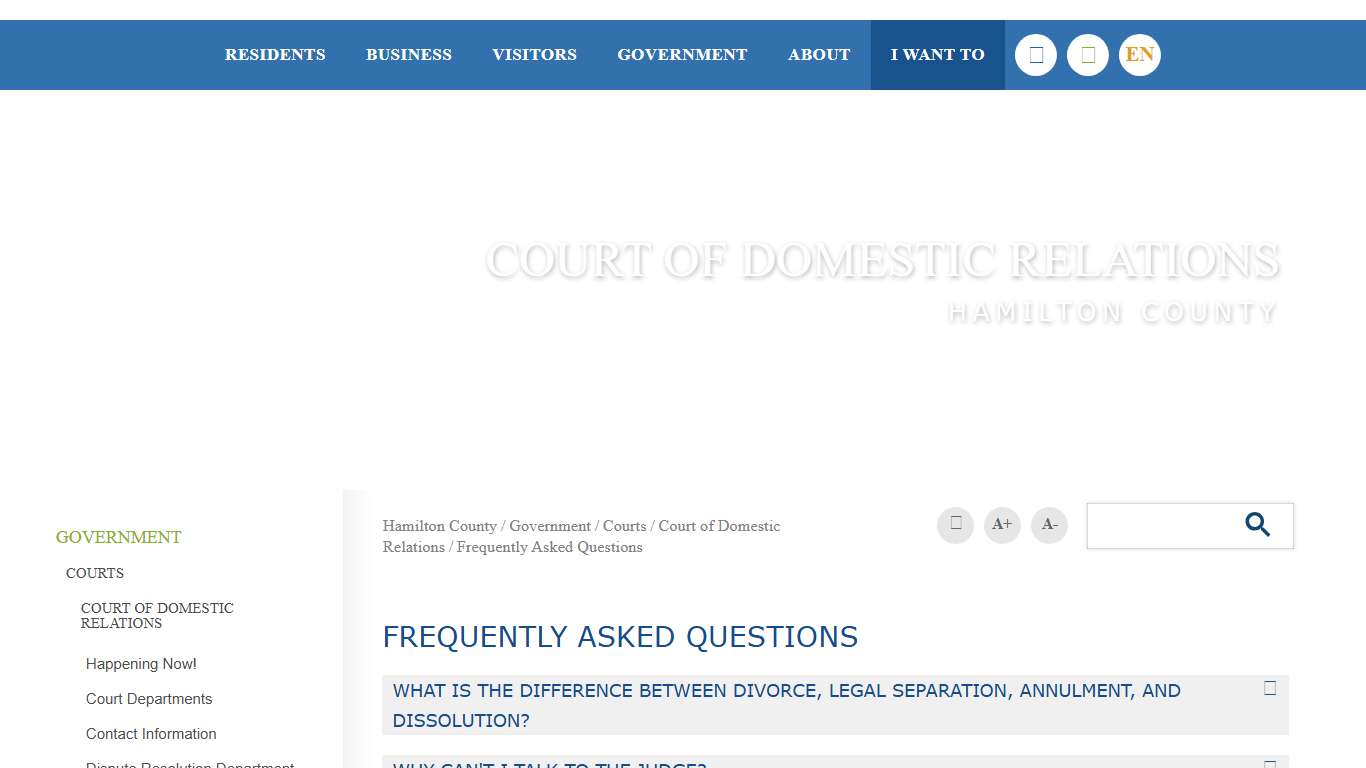 Frequently Asked Questions - Hamilton County